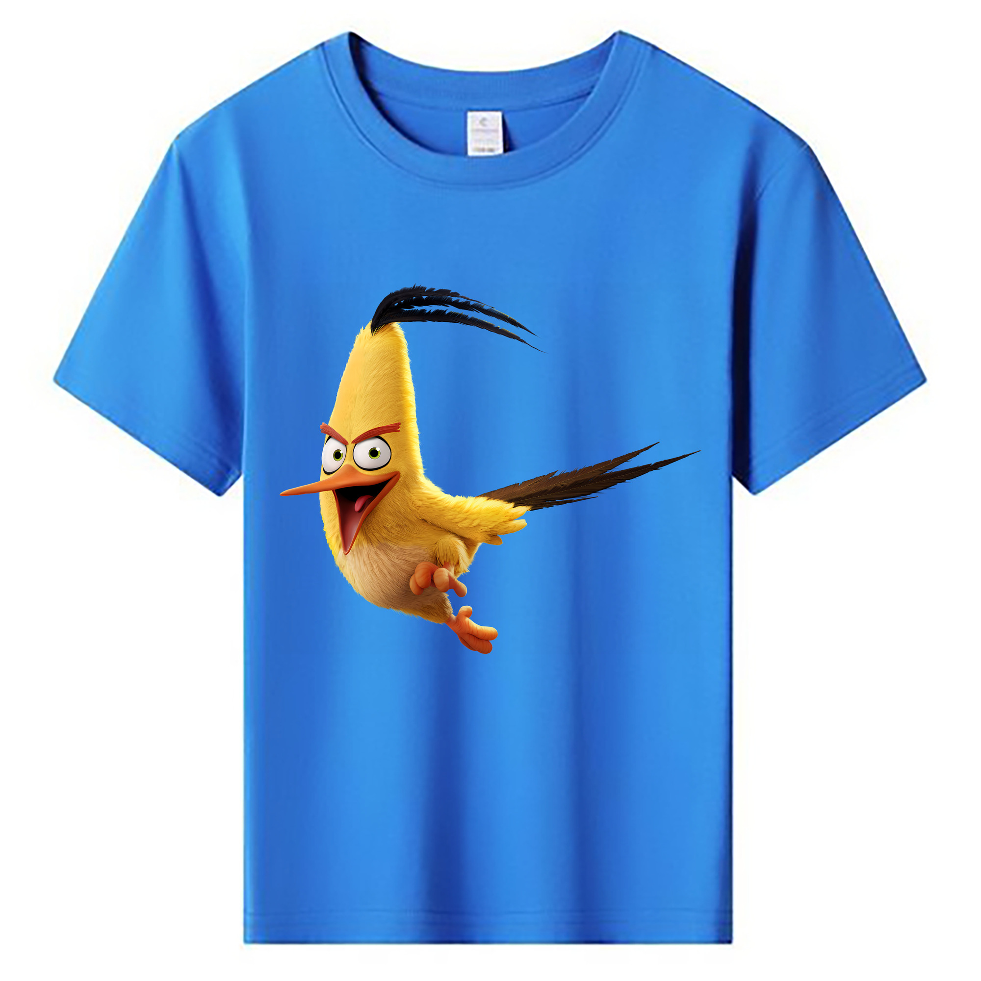 （画像用） Angry Birds アングリーバード 綿100％キッズTシャツ（フロントプリント）
